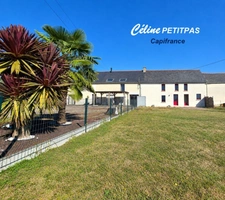 Maison mitoyenne rénovée en 2006 – Saint-Maugan – 4 pièces – 116 m² habitables – terrain de 800 m²