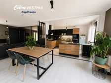 Maison à vendre de plain-pied de 92 m² – 4 pièces – Terrain de 657 m² – Saint-Maugan