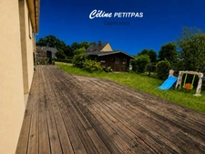 Maison à vendre de plain-pied de 92 m² – 4 pièces – Terrain de 657 m² – Saint-Maugan