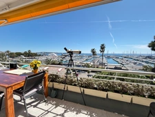 🌊Appartement T1 Golfe-Juan vue mer spectaculaire, grande terrasse, garage fermé