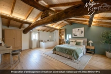 Ferme P5 en campagne à finir de rénover sur un ensemble de 2200 m² de parcelles vendre à THURINS (69)