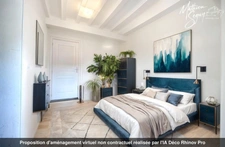 Ferme P7 en campagne à finir de rénover sur un ensemble de 2200 m² de parcelles vendre à THURINS (69)