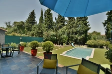 Hérault department (34), for sale in SAINT-ANDRE DE SANGONIS, modern 5-room villa of 104m² on 501m² of land with tiled terrace and swimming pool
