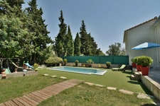 Hérault department (34), for sale in SAINT-ANDRE DE SANGONIS, modern 5-room villa of 104m² on 501m² of land with tiled terrace and swimming pool