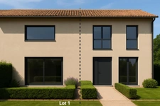 A vendre - Corps de ferme au charme rustique avec un fort potentiel de division - Saint-Laurent-De-Mûre