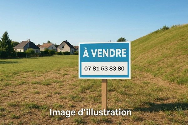 Terrain à bâtir à 2 pas du centre