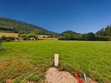 Beau terrain plat