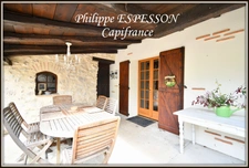 MAISON DE CHARME EN PIERRE 174 M2 AVEC PARC DE 4697 M2 PROCHE VIRAZEIL
