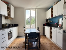 ORLEANS Dunois,  appartement bourgeois T5 a vendre, grand garage, cave, petite copropriéte, cour commune, exclusivité.