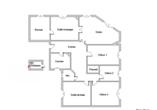 Orleans Centre Mairie, appartement bourgeois 142 m² à vendre , petite copropriete hotel particulier