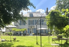 St jean le Blanc, proche Orleans, à vendre, maison de Maitre du XIX eme de 423 M² habitables,  490 AU SOL, avec piscine, parc arboré de 4655 m²  