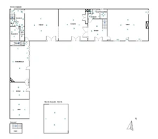 Propriété, Maison à vendre proche Orléans, 380 m² habitables, 450 m² au sol, LA CHAPELLE SAINT MESMIN 
