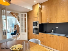 Orleans recouvrance, appartement duplex avec terrasse, 2 chambres, Cave.  