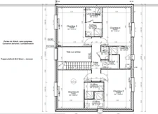 Maison à vendre COMBLEUX , maison d’architecte contemporaine avec jardin , piscine, à deux pas de la Loire 