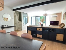 Orleans Dunois, a vendre, maison principale et maison d amis, ensemble avec  jardin, porche d 'entrée possible 2 stationnements.