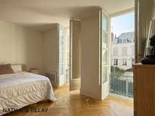 Orleans recouvrance, appartement duplex avec terrasse, 2 chambres, Cave.  