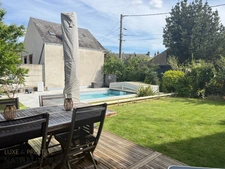 Orléans Dunois, House for sale with garden, swimming pool and parking 