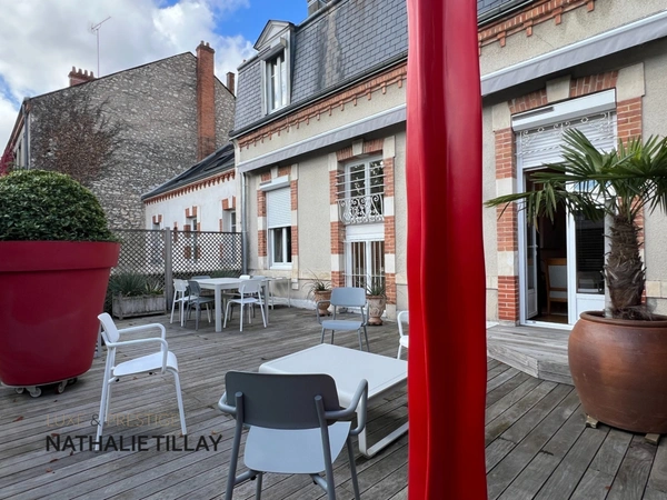 Orleans Dunois, appartement de 155 m² , a vendre, terrasse à ciel ouvert