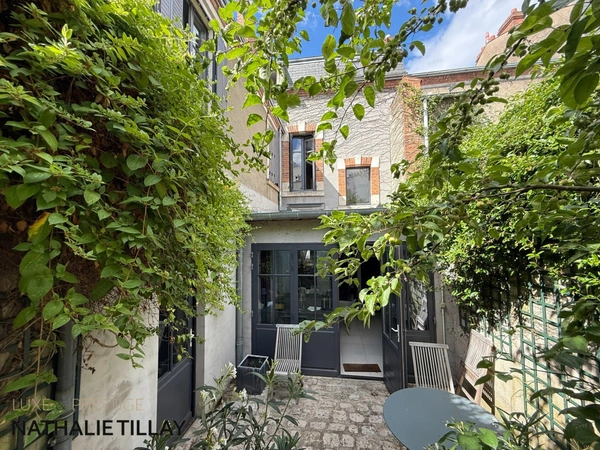 Orléans  médiathèque, Dunois,  a vendre, maison bourgeoise avec jardin 