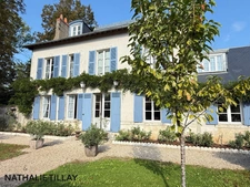 Saint-Jean-le-Blanc, near Orleans, for sale, 19th-century manor house of 423 m² of living space, with swimming pool, wooded grounds of 4,655 m²  