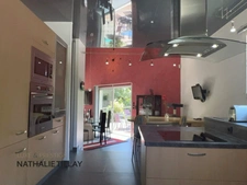 La chapelle St Mesmin, near Orleans, architect's house of 200 m² for sale, swimming pool, open view of the woods, land 1700 m²