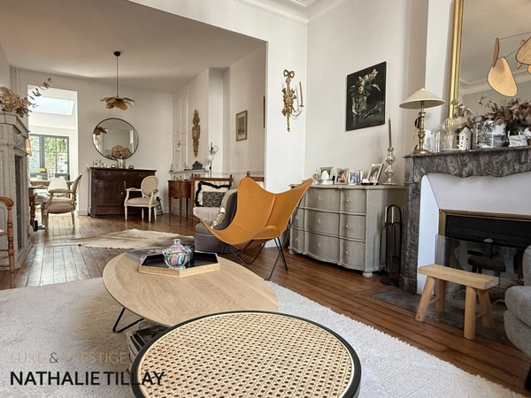 Orléans  médiathèque, Dunois,  a vendre, maison bourgeoise avec jardin 