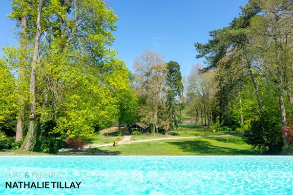 Propriété, à vendre OLIVET proche Orléans , EXCEPTIONNELLE,  1h du péage Paris St Arnoult, piscine , parc et  Bord du Loiret 