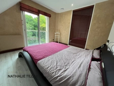 La chapelle St Mesmin, near Orleans, architect's house of 200 m² for sale, swimming pool, open view of the woods, land 1700 m²