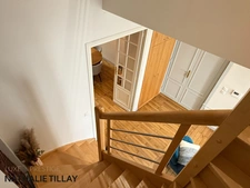 Orleans recouvrance, appartement duplex avec terrasse, 2 chambres, Cave.  