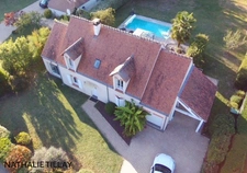  Ardon village , a vendre, maison avec jardin et piscine, Terrain de 1 907,00 m² 