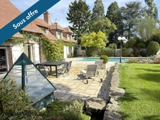 Propriete à vendre, GIDY  proche Orleans , piscine et parc