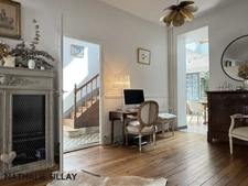 Orléans Dunois, bourgeois house for sale, garden 