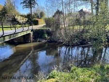 Property for sale, superb renovated mill bordering the river, east of Orleans, 4500 m² plot
