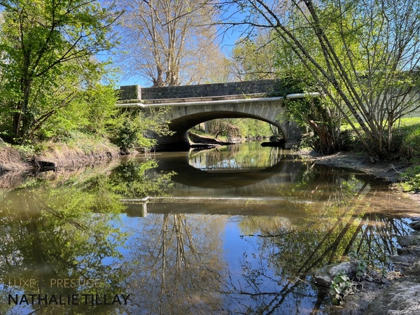 Propriete à vendre, superbe Moulin rénové et bordé par la rivière, a l est d Orleans, parcelle de 4500 m²