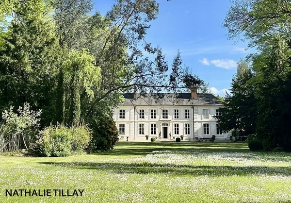 Chateau , propriete à St Jean de Braye, à vendre, Orléans est, parc et dependances.