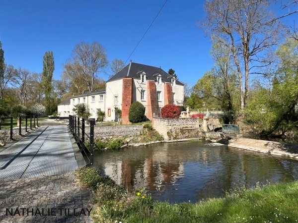 Orléans, Propriete à vendre, superbe Moulin rénové et bordé par la rivière, a l est d Orleans, parcelle de 4500 m²