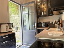 Orléans Dunois, bourgeois house for sale, garden 