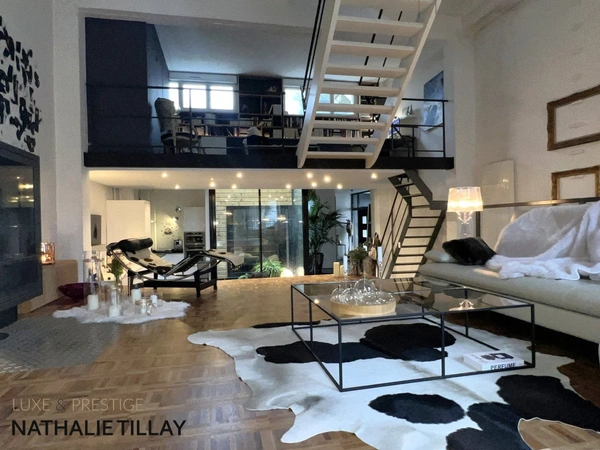 Orleans hyper centre, appartement loft à vendre, avec patio, terrasse  de 150 M²? salle de sport, garage.