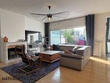 Orléans ,  à vendre, belle maison contemporaine,  design et parfait etat,  sous sol chauffé de 90 m², garage vélos et jardin