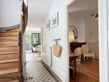 Orléans Dunois, bourgeois house for sale, garden 