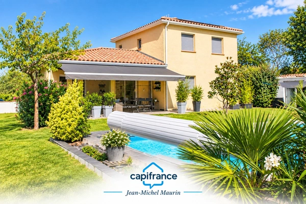 Maison familiale de standing avec piscine sur terrain de 1 800 m² – Saint-Pierre (31590)