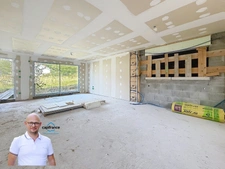 Dpt Isère (38), à vendre LES ABRETS maison P5 de 105,7 m²  - Plain pied A TERMINER. 