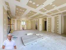 Dpt Isère (38), à vendre LES ABRETS maison P5 de 105,7 m²  - Plain pied A TERMINER. 