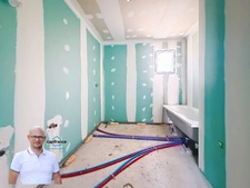 Dpt Isère (38), à vendre LES ABRETS maison P5 de 105,7 m²  - Plain pied A TERMINER. 