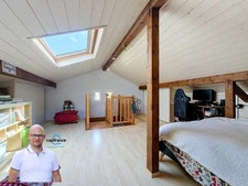 AOSTE, Maison 6 pièces sur plus de 1100m2 de terrain. 