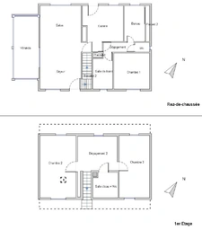 Maison familiale de 4 chambres sur plus de 6 000 m² de terrain à Saint-Maixent
