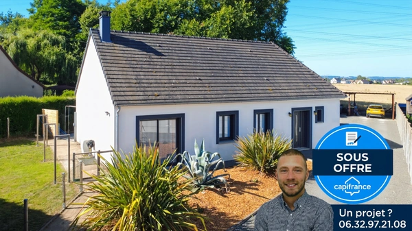 Pavillon contemporain de 151 m² avec 4 chambres dont une suite parentale à 10 min du Mans