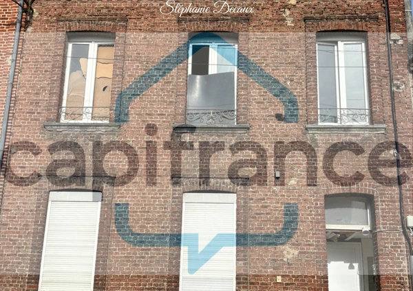 A VENDRE : Immeuble – 5 appartements –  à Fourmies (59)