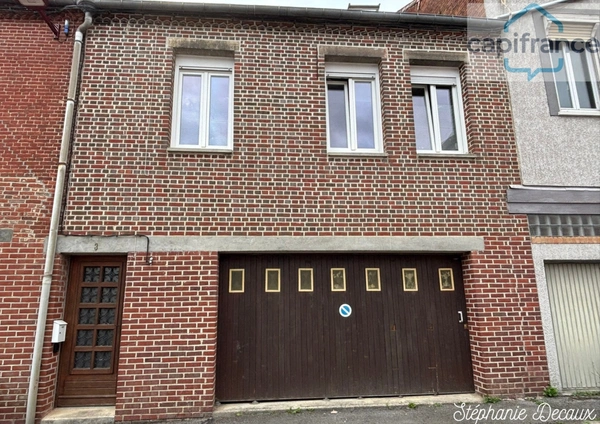 🏡 MAISON DE VILLE À VENDRE – HIRSON CENTRE (02500) – GARAGE 40 m² – 2 CHAMBRES 