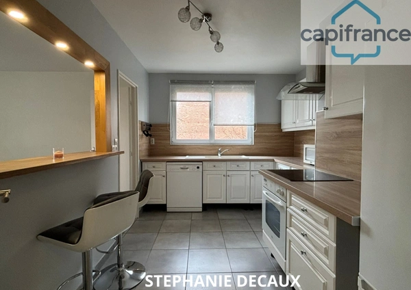 A VENDRE en exclusivité – Appartement T3- 78 m² – 2 terrasses- 2 places de parking-Résidence sécurisée et calme – LOOS (59)